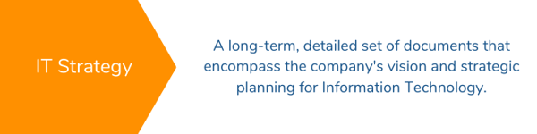 What is an IT Strategy?